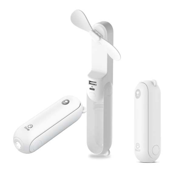 JISULIFE F8 Handheld Mini Fan 2000mAh