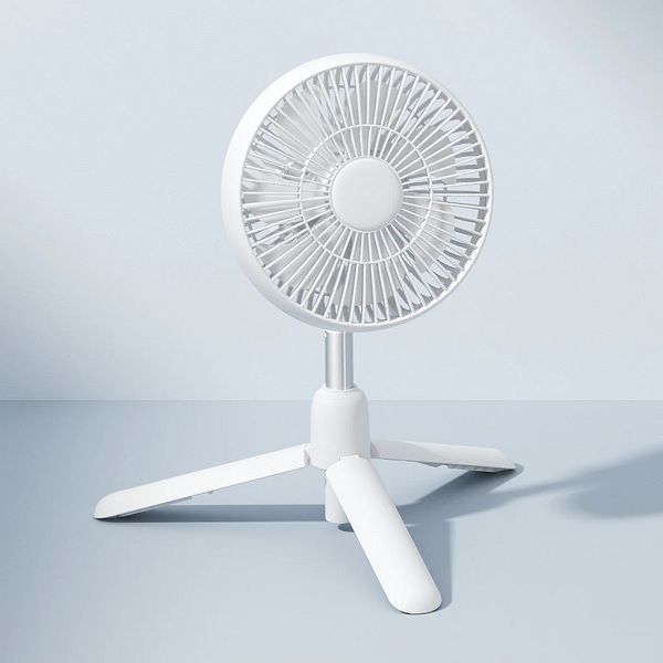 JISULIFE FA37 Retractable USB Ceiling Fan with Tripod