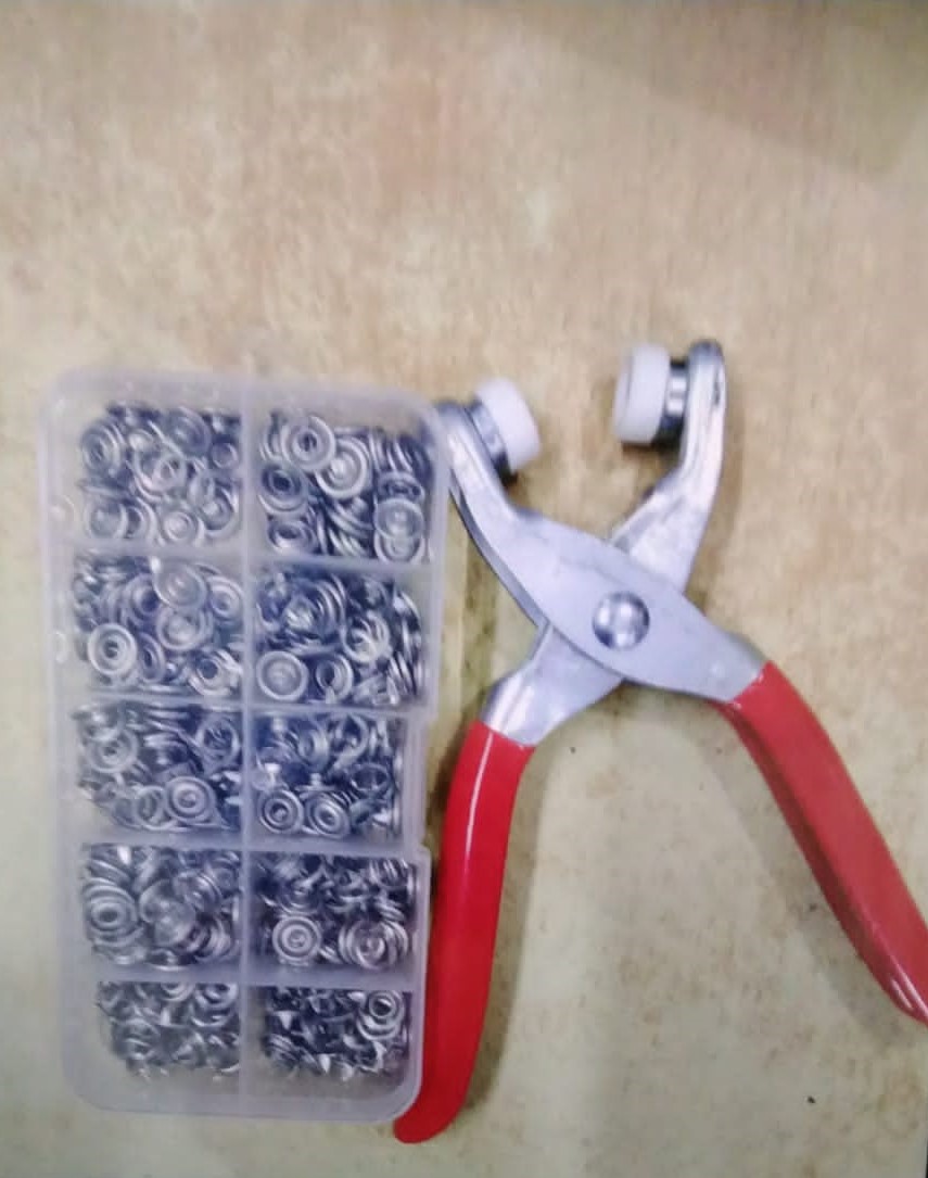 Fastener Snap Pliers for 9.5mm Button Clothes Craft Buttons Press Fixing Tool