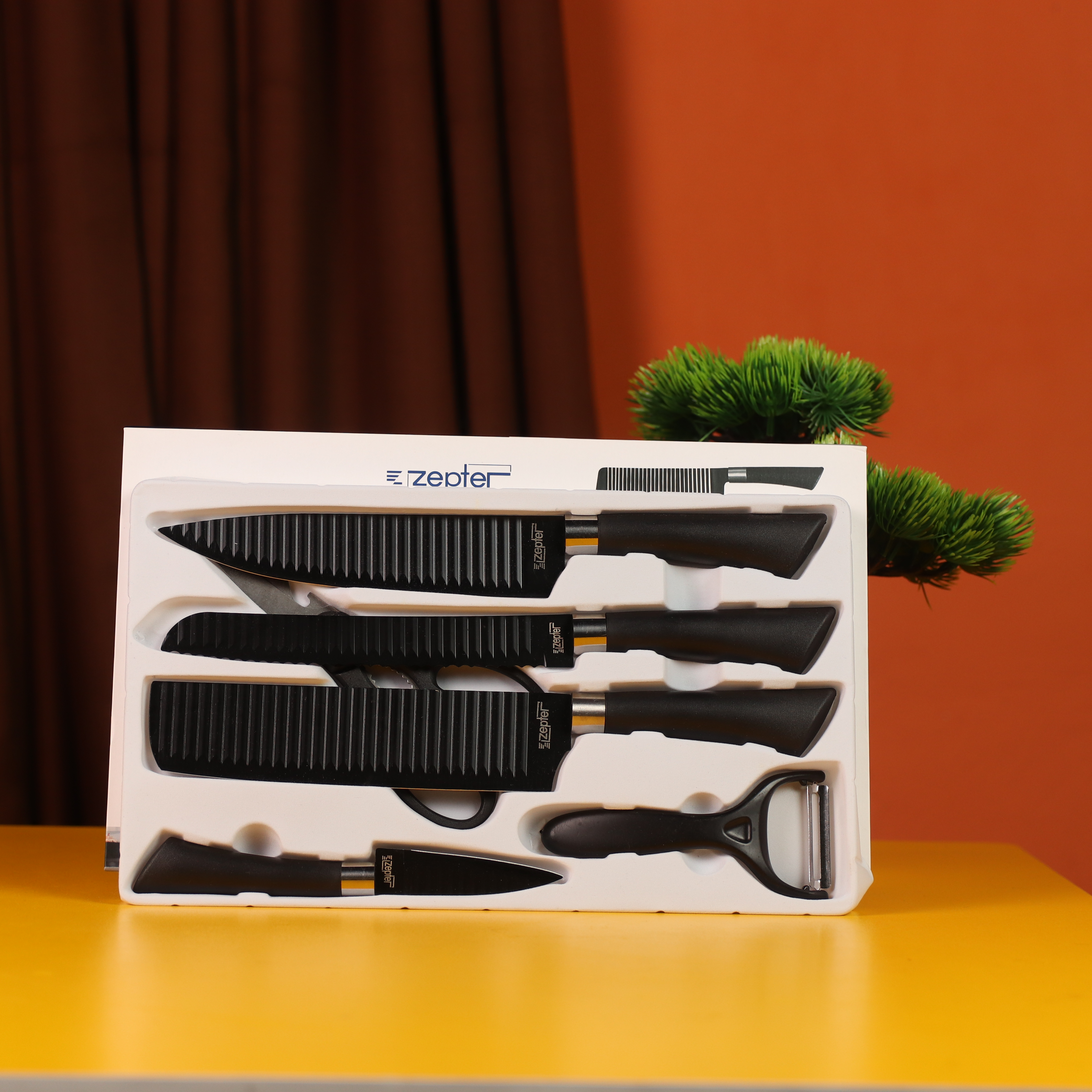 6 Pcs Premium Kitchen Knife Set 100% Original